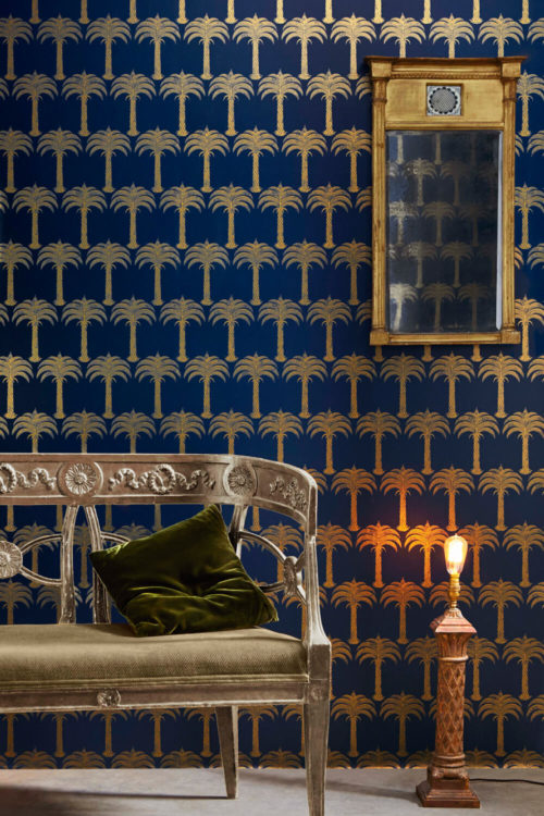 MARRAKECH PALM MIDNIGHT BLUE BG1200101